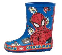 Kids Boys Rain Boot Anti-Skid Rubber Wellies Galoshes Spiderman Marcel Lightweight Wellington Snow Boots - Wellies Spiderman 1 UK