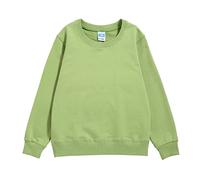 Kids Boys Sweatshirt Unisex Long Sleeve Graphic Tops Cute Casual Jumper T Shirt Fall School Uniform Size Age 5-13 Years Green