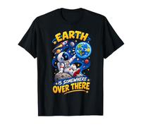 Kids Boys T-Shirts Space 'Earth is Somewhere Over There' T-Shirt