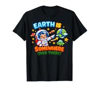 Kids Boys T-Shirts Space 'Earth is Somewhere Over There' T-Shirt