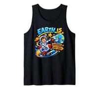 Kids Boys T-Shirts Space 'Earth is Somewhere Over There' Tank Top
