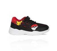 Kids Boys Trainers Shoes Pikachu Trainer Official Licensed Pokemon Sneakers - Pokemon 29035 Trainers 2 UK Black