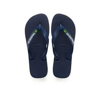 Kids Brasil Logo Flip Flops blue