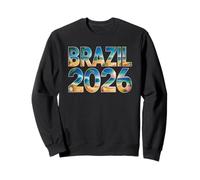 Kids BRAZIL 2026 Trip Holiday Vacay Sisters Moms Team Sweatshirt