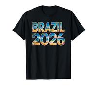 Kids Brazil 2026 Trip Holiday Vacay Sisters Moms Team T-Shirt