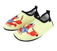 Kids Bright Cartoon Water Shoes Quick Drying Lightweight Anti-Slip for Swimming Beach in River (32-33)