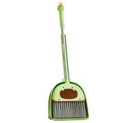 Kids Broom, Dustpan Set, Child-Sized Lightweight Design, Educational Cleaning Activity, Broom with Dustpan Combo Sets for Preschool Boys Girls Toddler Learning Roleplays Fun Toy Use 7.28x5.12x22.05in