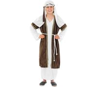 Fun Shack Kids Shepherd Costume Nativity Innkeeper Joseph Outfit for Christmas Plays and Holiday Celebrations, Large