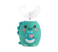 Kids Brush, Auto Care System, Rechargeable Gum Friendly Clean with Quick Mode Function, Silicone Mouth Cleaning Device, Modern Tool for Travel Dorm Bathroom Kids Travel