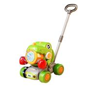 Kids Bubble Lawn Mower Toy - Bubble Blower, Bubblee Machine, Bubbles Blowing Push Toys, Entertainment Dinosaur Game Blower | For Preschoolers Home Playtime Travel Boy Age 3+ School Girl