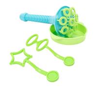 Kids Bubbles Toy, Trumpet, Wand, Round Tray