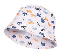 Trespass Kids Boys Girls Bucket Hat Unisex Pattern Breathable Cotton Zebedee
