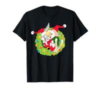 Kids Bugs Lola Bunny Xmas Santa T-Shirt