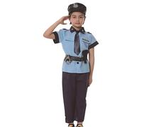 Kids Builder Fancy Dress Set Halloween Costumes Boys' Firefighter Costumes | Kids Halloween Firefighter Costumes Set Children's Day Costume Police Officer, Worker Children's Cosplay Costumes