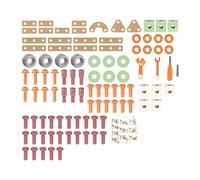 AWHAO Kids Building Set for Learning And Development in Construction Play for Ages 3 to 6, 100Pcs