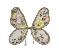 Kids Butterfly Wing Child Lace Butterfly Angelic 550mm for Enchanting Photoshoots & Performances Embroidered Wing