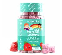 Kids Calcium Gummies - 160mg of Calcium Supplement - with Vitamin D3 K2 - Healthy Bones & Teeth - Alternative to Calcium Tablets -