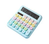 Kids Calculator - 12 Digit Solar Calculator With Cute Buttons - Big Button Calculator | For Office, Desktop, School, Classroom, College, Work, Business, Travel, Outdoor, Shopping Store