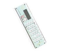 Kids Calculator For School - Adorable Character Measuring Device, Pocket Sized Machine | Durable Study Aid Combines Numeric Functions And Straightedge Utility, Perfect For Lessons Examinati