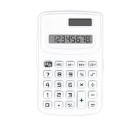 Kids Calculator, Mini Calculators, Mini Portable, Used for Work and Life (Pure white)