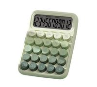 Kids Calculator - Pastel Aesthetic 200 Grams ABS, Desktop Device, Retro Typewriter Style Keypad, Power Saving Practical Function Instrument | Classroom Learning Supply, Portable Financial Counting