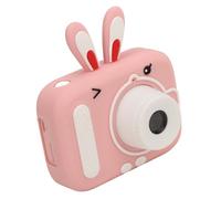 Kids Camera, 20MP HD Dual Lens Toddler Digital Video Camera with 2in Eye Protecting Screen, Micro USB Fun Photo Frames MP3 Player, Best Gift (Pink)