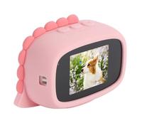 Kids Camera, 9.8ft IP67 12MP 1080P Children Digital Video Camcorder, 4X Zoom Digital Camera Toddler Cam with 110° Wide Angle Lens (PI NK)