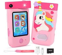 Kids Camera,ARNSSIEN Kids Toys with 180°Swivel Lens,Touchscreen&Silicone Case,1080P Videos,Toddler Camera Toys for 3 4 5 6 7 8 Year Old Girls boys Christmas Birthday Present for Child,A200