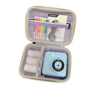 Kids Camera Case Portable Storage Bag Compatible with Gofunly/Himont/Camclid/Etikez/Tiatua/Calinegam/Dylanto/Astgmi/Hangrui/Operhoo/Yorkoo/Uionvo/Gktz Kids Camera Instant Print (Purple) Case Only