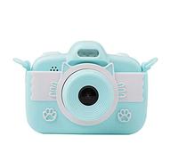 Kids Camera Child Digital Camera 3.0-Inch Touch Screen Children'S Camera, Christmas And Birthday Gifts For Children Aged 3-12-Blue_16G Card