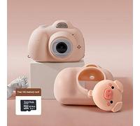 Kids Camera Child Digital Camera 3-12 Children'S Digital Camera, Portable Mini Slr, Children'S Day, Birthday Gifts-Pink (Wifi Version + Gift Box)