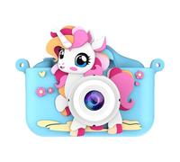 Kids Camera, Christmas Birthday Gifts, Children Digital Video Camcorder Camera with Soft Silicone Shell Easy Operation Durable Design for Creative Play and Everyday Adventures for Boys & Girls