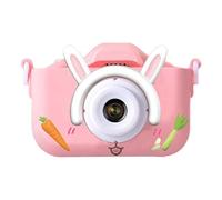 Kids Camera, Christmas Birthday Gifts, Children Digital Video Camcorder Camera with Soft Silicone Shell Easy Operation Durable Design for Creative Play and Everyday Adventures for Boys & Girls