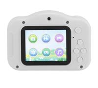 Kids Camera Clear Image 40MP HD Video Recording Mini Digital Camera for Kids, with MP3 Music Playback, Portable and Safe ABS Material Design (White)