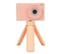 Kids Camera for Age 4-9 Years Old, 40MP 1080P Digital Camera with 2.4 In IPS Screen, Photo Taking, Filters, Timer, Continuous Record, Games, MP3 Player, Built In 64G SD (Pink)