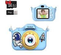 Kids Camera for Girls and Boys 2.0 Inch IPS Screen 1080P 40M HD Video Camera Kids Digital Dual Camera 32GB SD Card Plus Reader Christmas and Birthday Gifts Toy for Age 2-10 Year Old