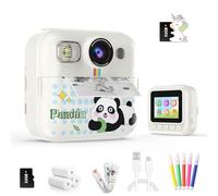 Kids Camera Instant Print,1080p Hd Video and Kids Camera for Girls Boys,Instant Camera for Kids with 32gb Sd Card and Printing Paper,Gift for 3 4 5 6 7 8 9+ Years Old Girls Boys