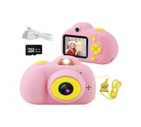 Kids Camera Mini Rechargeable 18Mp Hd Children Shockproof Camcorder Toys With 2'' Screen And 32 Gb Sd Card Toddler 1080P Video Digital Camera