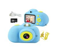 Kids Camera Mini Rechargeable 18Mp Hd Children Shockproof Camcorder Toys With 2'' Screen And 32 Gb Sd Card Toddler 1080P Video Digital