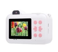 Kids Camera Print, Selfie Digital Camera with Flash Portable Travel Print Camera for Toddler Boys Girls (and White)