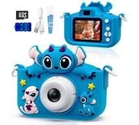 Kids Camera Toddler Digital Camera Little Girls Toy Camera for 3 4 5 7+ Years Old Boys Christmas Birthday Gifts for Kids Digital Camera 40MP Dual Lens 1080P HD Video Selfie Camera with 32GB SD Card