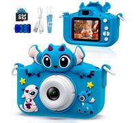 Kids Camera Toddler Digital Camera Little Girls Toy Camera for 3 4 5 7+ Years Old Boys Christmas Birthday Gifts for Kids Digital Camera 40MP Dual Lens 1080P HD Video Selfie Camera with 32GB SD Card