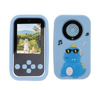 Kids Camera, Toddler Selfie Camera 96MP High Definition 1920x1080 2.4inch Display Front and Rear Dual Cameras Digital Camera MP3 Music Player for Boys Girls (Blue)