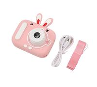 Kids Camera Toy, Children Digital Camcorder 2.0 Inch Screen 2000W Dual Camera Multi Filters 1080P Video One Key Operation Portable for Toddler (Pink)