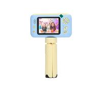 Kids Camera Toy Kids Selfie Camera 40MP Photo Shoot 180 Degree Flip (Blue Yellow)