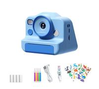 Kids Camera Toy With Double Lens Instantly Photo Printing Shockproof Design Child Educational Photoshooting Activity Toy Children Camera Gift