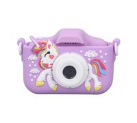 Kids Camera Toys, Lightweight Fun Durable Child Digital Video Camera Portable for Toddler (Purple)