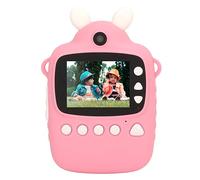 Kids CameraPrint, HD Dual Cameras, 16MP Front and Back, 1080P Recording, 2.4in HD Screen, Fun Graffiti, MP3 Function, 1000mAh, Inkless Printing