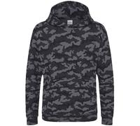 Kids Camo Hoodie Boy Girls Hooded Sweatshirt Jumper by Just Hoods