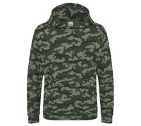 Kids Camo Hoodie Childrens Camouflage Hooded Pullover Sweatshirt Jumper 3-13Yrs